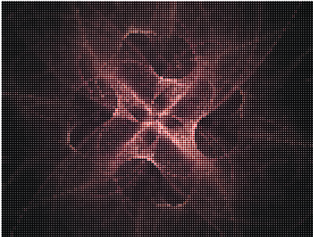 Abstract background. Spotted halftone effects. Vector clip art.のイラスト素材