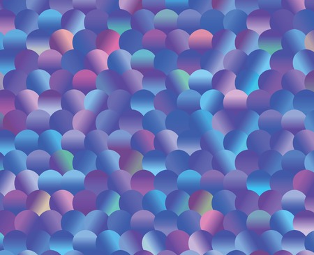 Modern geometrical circle. Geometric pattern in halftone style with gradient. A new texture for your design.のイラスト素材