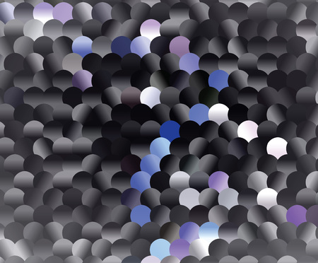 Modern geometrical circle. Geometric pattern in halftone style with gradient. A new texture for your design.のイラスト素材