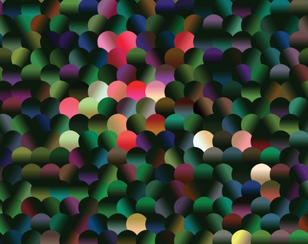 Modern geometrical circle. Geometric pattern in halftone style with gradient. A new texture for your design.のイラスト素材