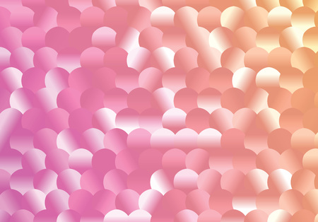 Modern geometrical circle. Geometric pattern in halftone style with gradient. A new texture for your design.のイラスト素材