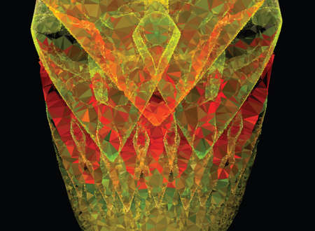 Beautiful abstract vector background. Low poly mosaic.
