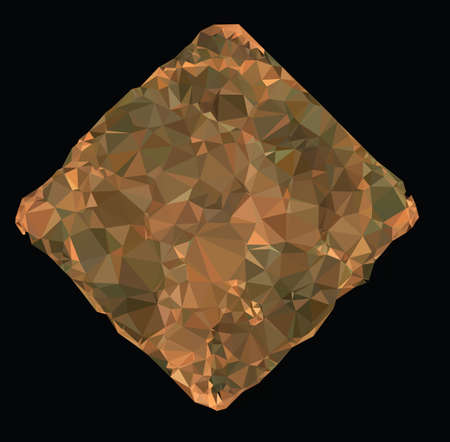 Tile. Beautiful abstract vector background. Low poly mosaic.のイラスト素材