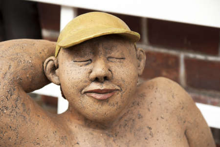 Sun on a Benchの写真素材