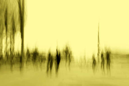 Dream figures in Hamburg s Cityの写真素材