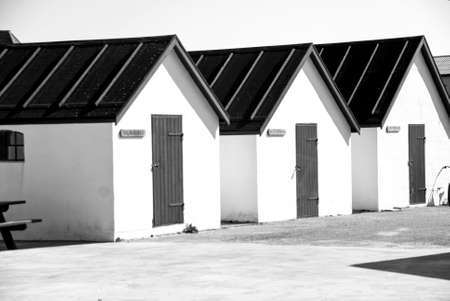 Fisherman's Cottages in Denmarkの写真素材