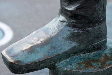 Bronze Rubber Bootsの写真素材