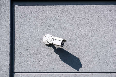 Surveillance Camera on Buildingの写真素材