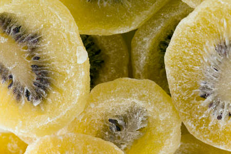 Dehydrated kiwisの写真素材