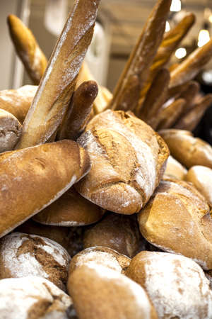 bread stackの写真素材