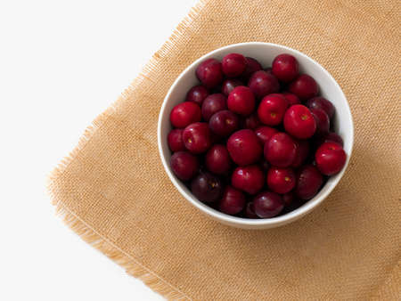 delicious red cherries from the jerte valley