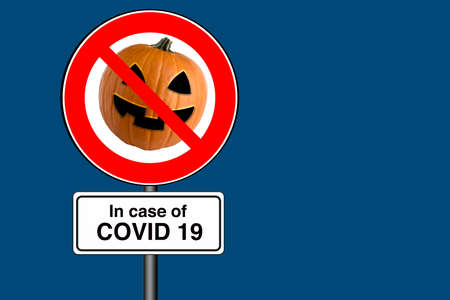 prohibition of celebrating Halloween due to the danger of coronavirus (COVID-19) infection