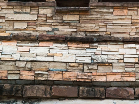 Old wallの写真素材