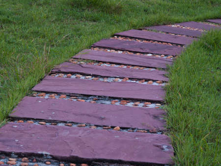 steps in the parkの写真素材