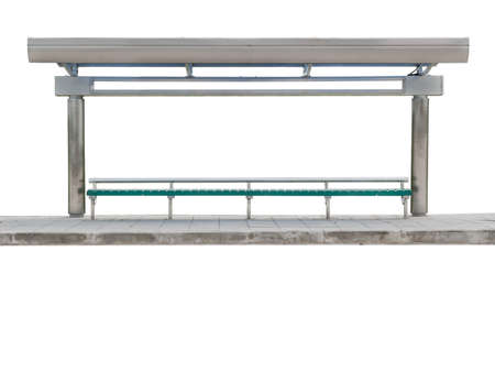 Bus stopの写真素材