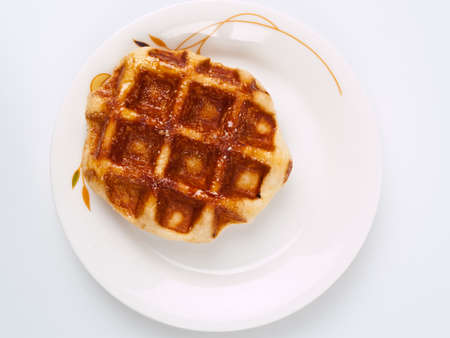 Homemade wafleの写真素材