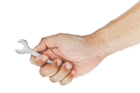 Human hand giving tools setの写真素材