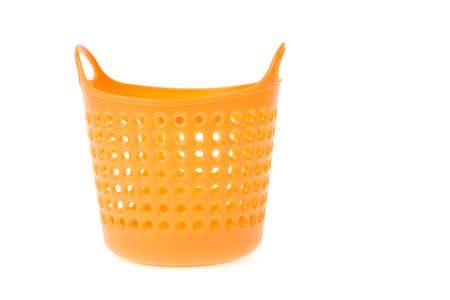 Colorful plastic basketの写真素材