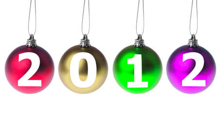 2012 Christmas decoration background