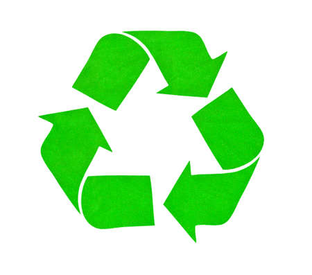 Recycle logo conceptの写真素材