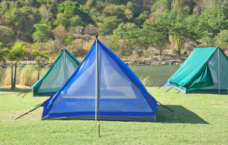 tourist camping tentのeditorial素材
