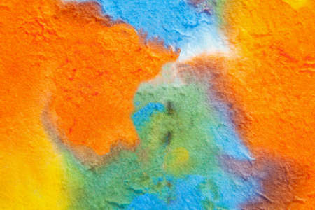 Abstract Water Colorの写真素材