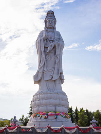 kuan yin statueの写真素材