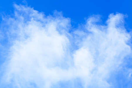 blue sky with cloudの写真素材