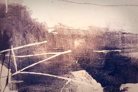 abstract pained canvasの写真素材