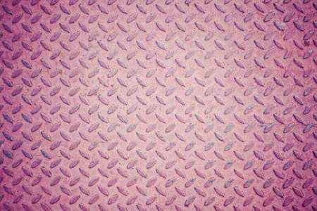 Metal seamless steel diamond plate texture pattern background