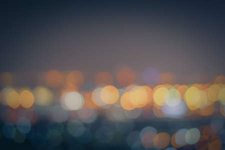 Abstract Bokeh blurred color light can use backgroundの写真素材