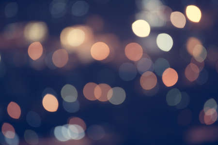 Abstract Bokeh blurred color light can use backgroundの写真素材