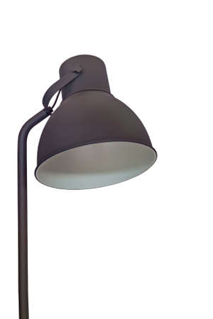 Table Lamp close up isolated on white backgroundの写真素材