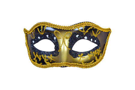 Carnival mask isolated on white backgroundの写真素材