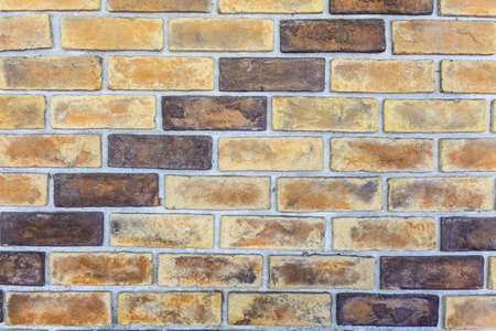 brick wall texture background, antique vintage themeの写真素材