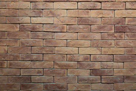 brick wall red texture, detailed structure of brick in natural pattern for backgroundの写真素材