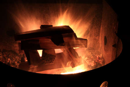 Camp Fire の写真素材
