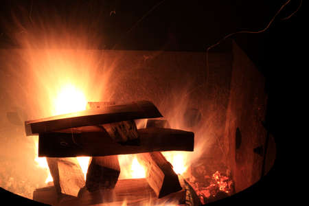 Camp Fire の写真素材