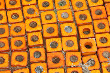 ceramic block background