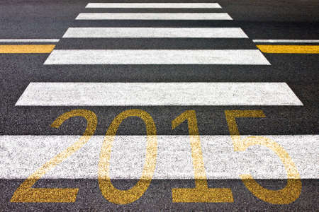 Going toward 2015の写真素材