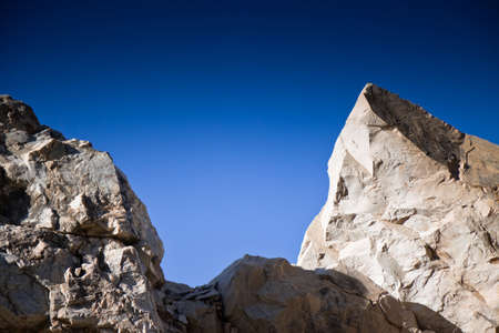 Mountain peak concept image whit copy spaceの写真素材