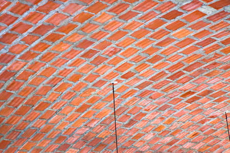 Barrel vault of a building used as a warehouseの写真素材