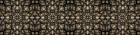 Abstract dark digital background - seamless pattern concept image