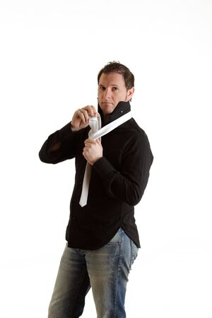 Man with Tieの写真素材