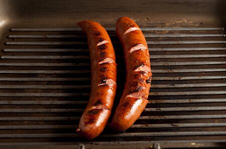Grilled Sausagesの写真素材