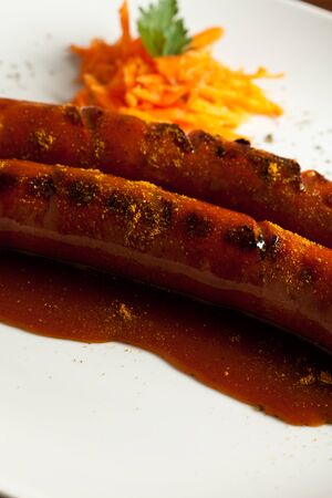 Grilled Sausagesの写真素材