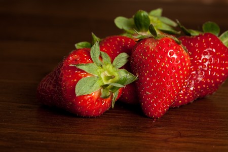 strawberriesの写真素材
