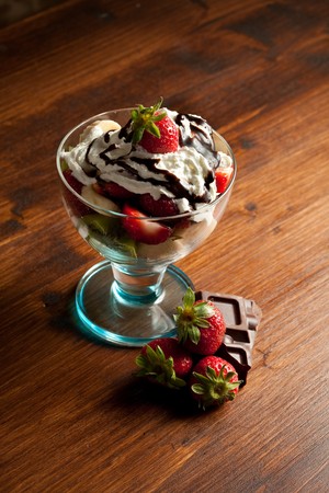 fruit saladの写真素材
