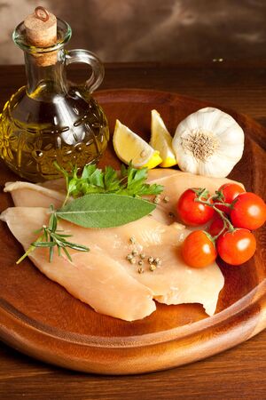 chicken breastの写真素材