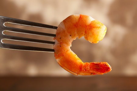 prawns saladの写真素材